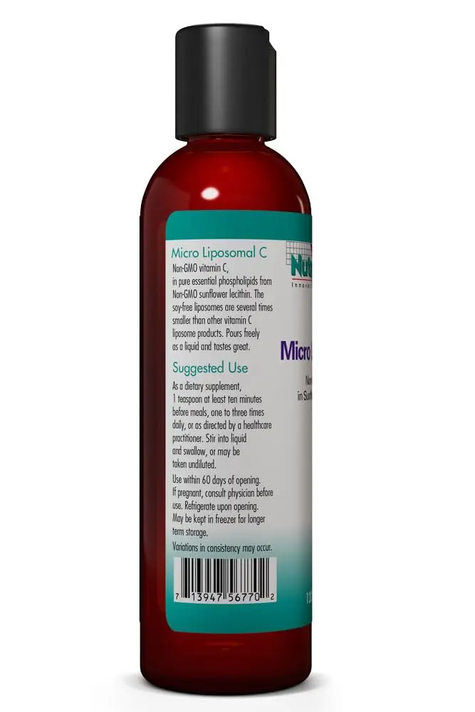 Allergy Research Group Micro Liposomal C 1000 mg Vitamin C, 120 mL | Liposomal Vitamin C for Immune & Cellular Support - view 3