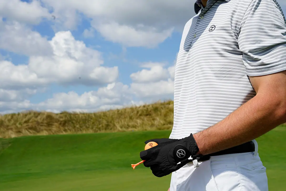 Zero Friction Golf Glove, Left Hand, One Size, Black | All-Weather Synthetic Grip & Breathability - view 4