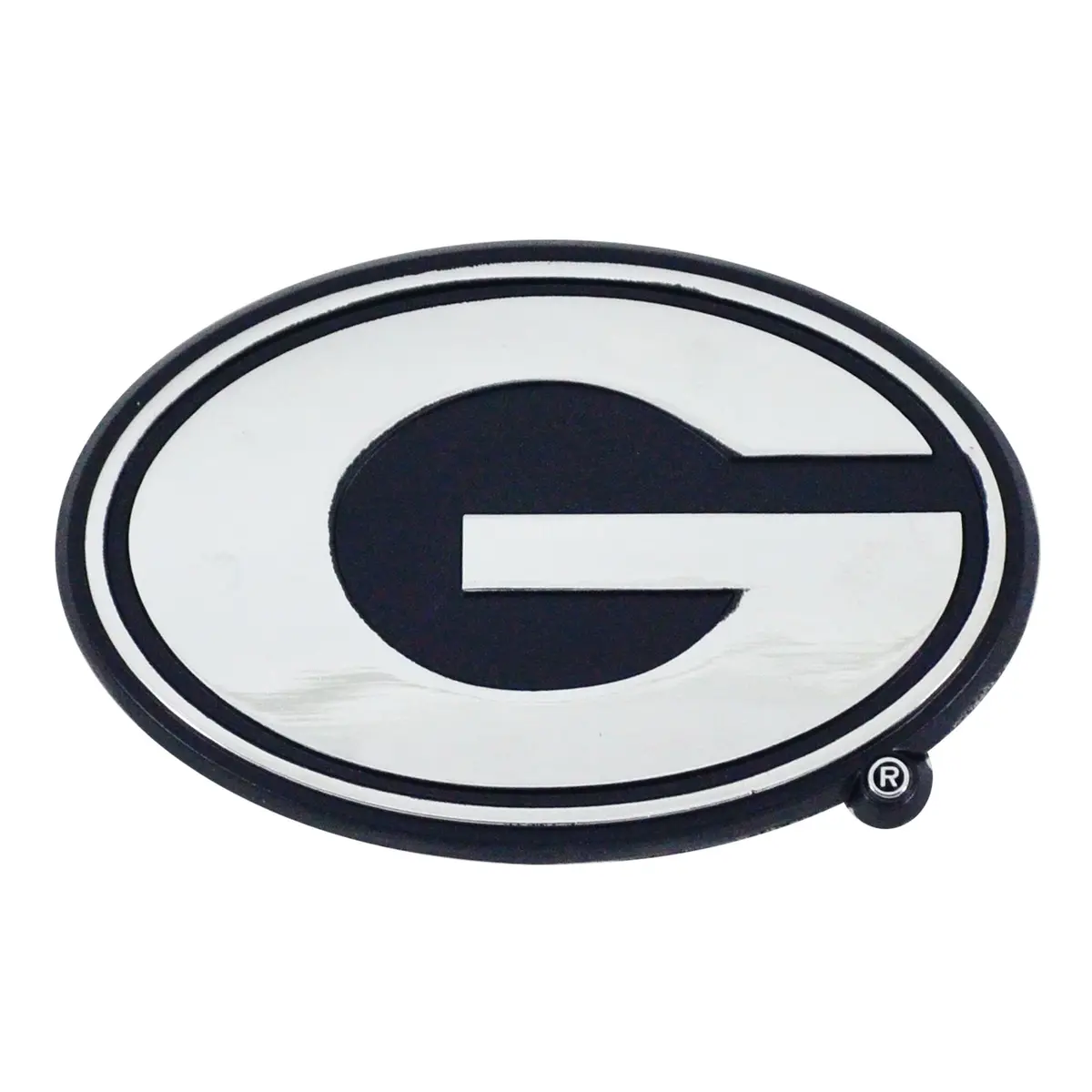 FANMATS NCAA Ohio State Buckeyes Chrome Metal Emblem | Durable 3"x3" Vehicle Badge - view 2