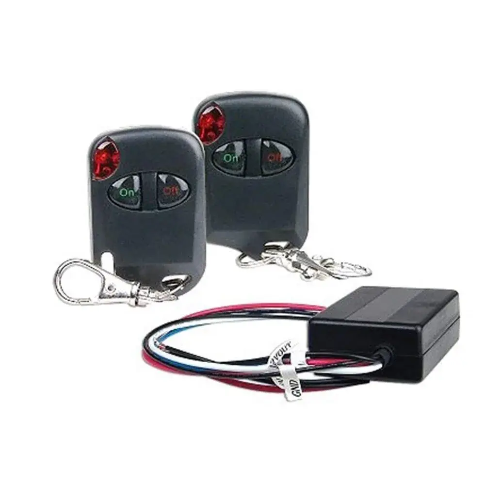 Genssi 12V 15A Relay with Two Remote Controls | Automotive & Home Use - main product image