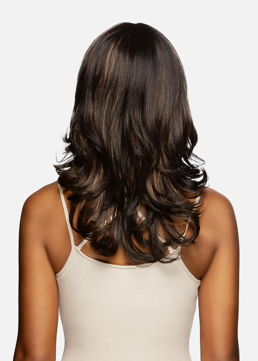 Vivica A. Fox BRIE-V Full Wig 21 Inch | Heat-Resistant Synthetic Hair with Layered Curl - view 6