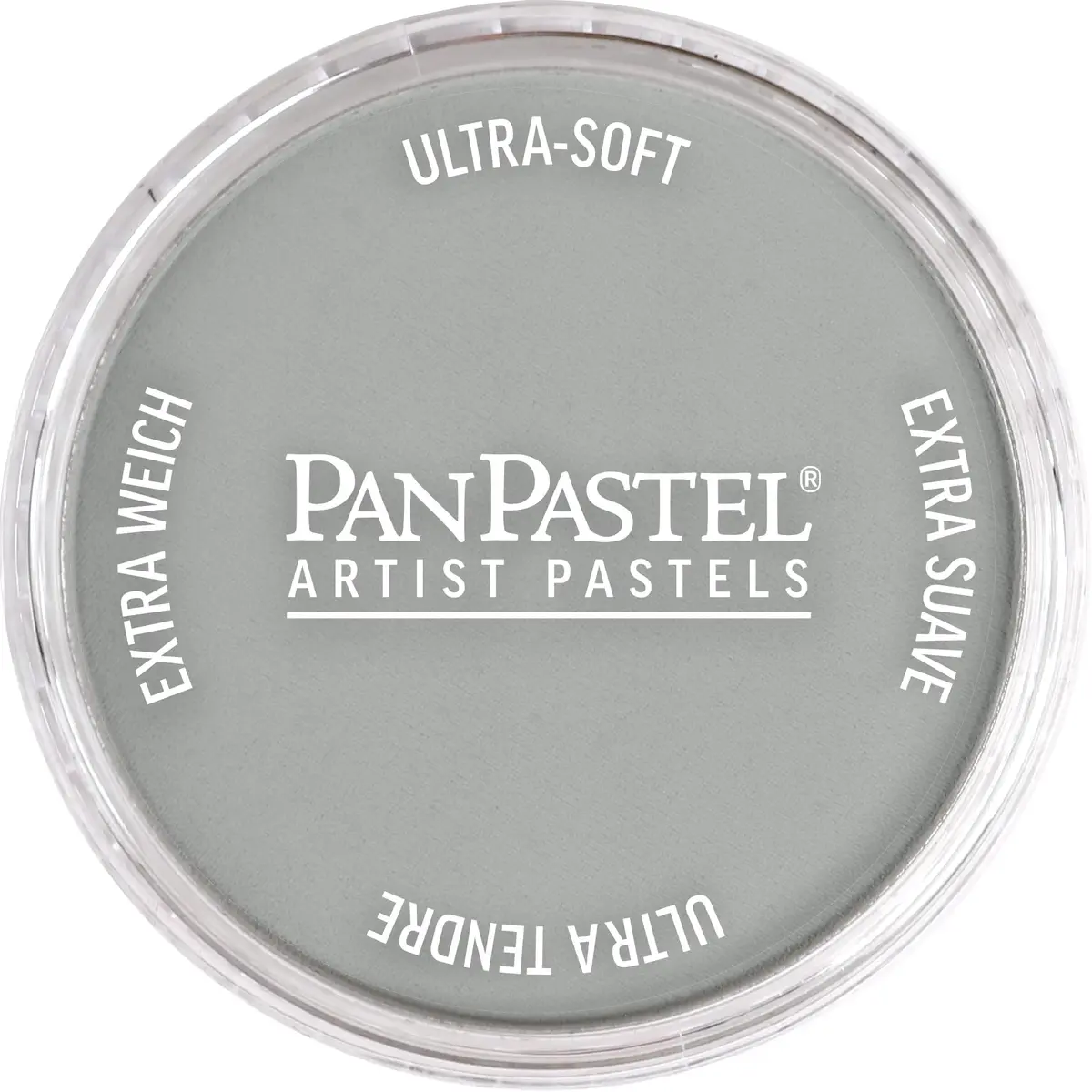 PanPastel Artist Pastels by GOLDEN, Pewter, 2.44 in (62mm) Pan Diameter | Professional Artist Pastels, Unique Pan Format - main product image