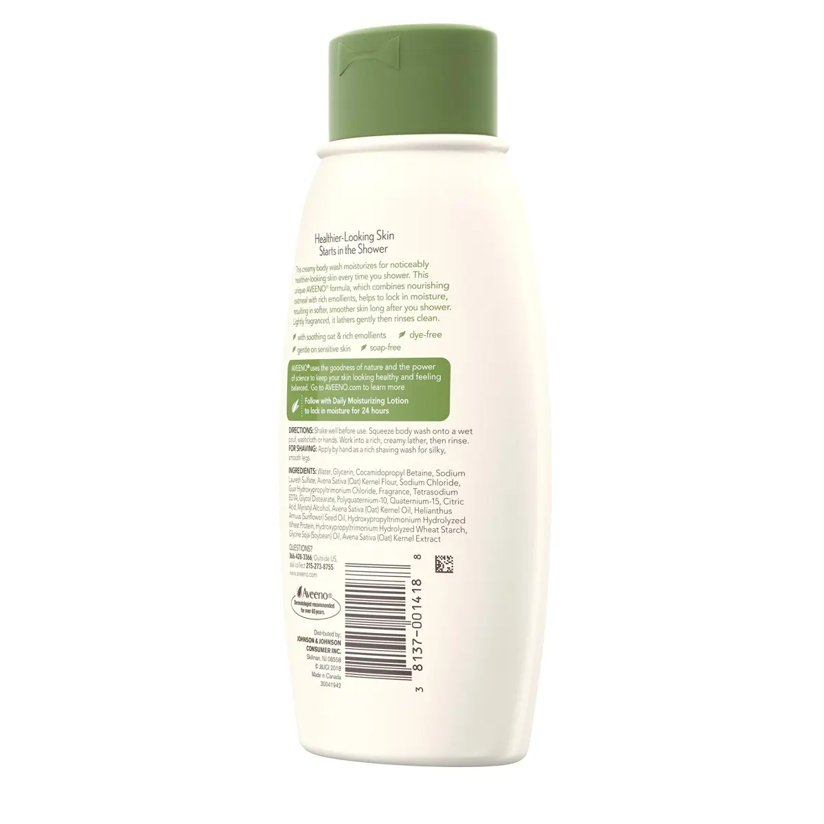 Aveeno Daily Moisturizing Body Wash 354ml (12 Fl Oz) | Hydrates Dry Skin - view 5
