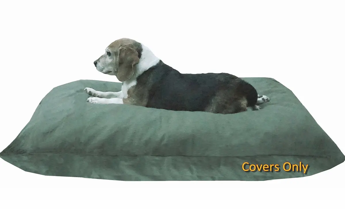 Dogbed4less DIY Pet Bed Pillow Denim Cover 36"X29" | Waterproof & Washable - main product image