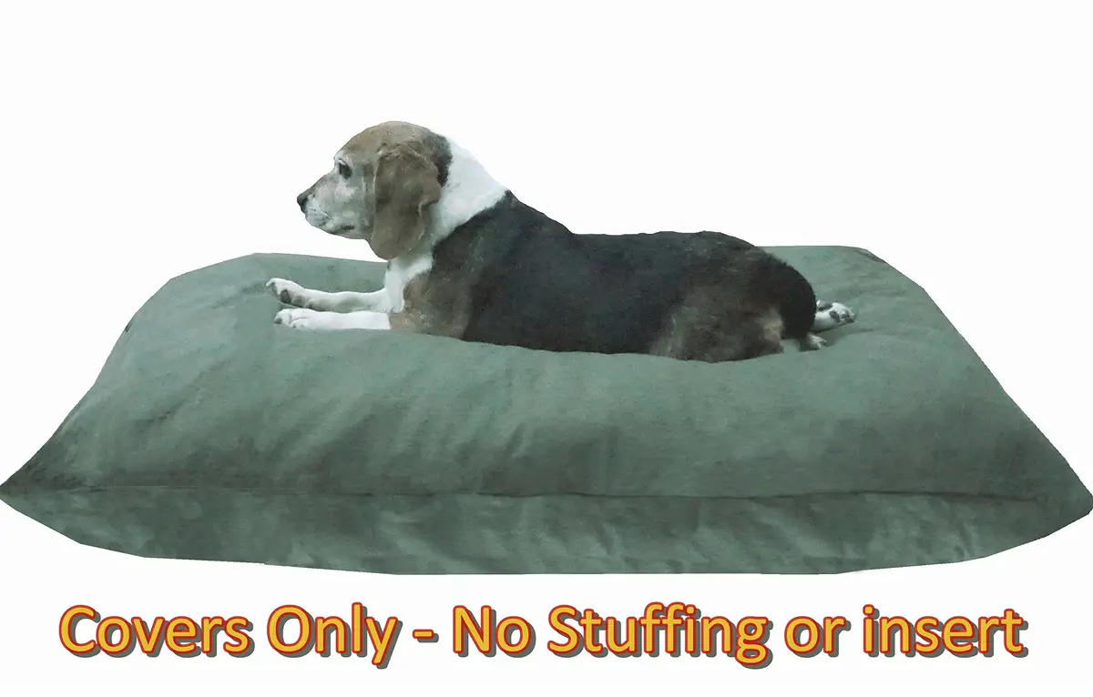 Dogbed4less DIY Pet Bed Pillow Denim Cover 36"X29" | Waterproof & Washable - view 6