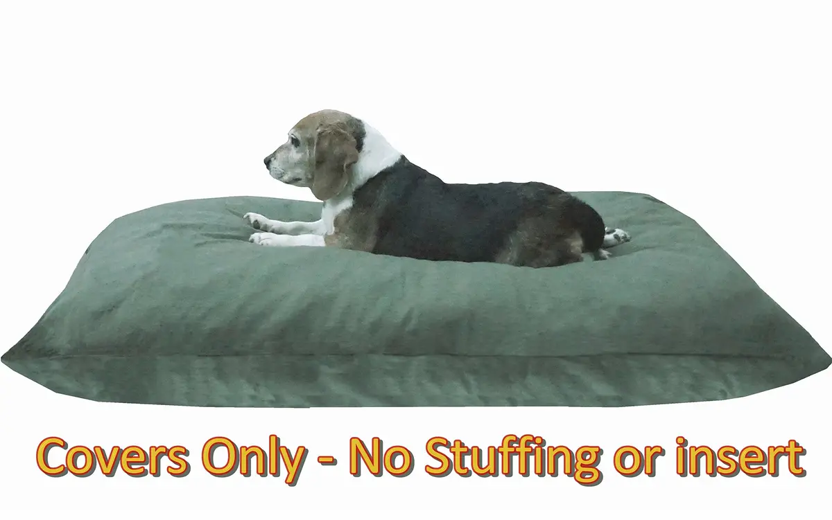 Dogbed4less DIY Pet Bed Pillow Cover 48"X29" | Cotton Canvas, Waterproof, Large - view 6