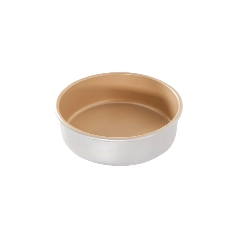 Nordic Ware Naturals Nonstick Round Cake Pan, 8-Inch | Durable Aluminum Bakeware for Perfect Cakes - main product image