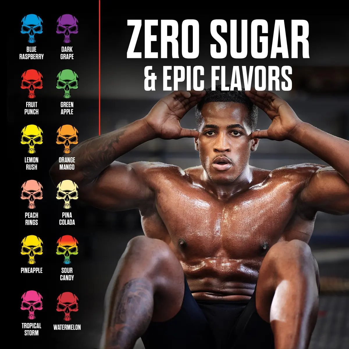 JNX The Curse! Pre Workout Powder with Creatine, Green Apple | High Stim Energy & Intense Focus (50 Servings) - view 8