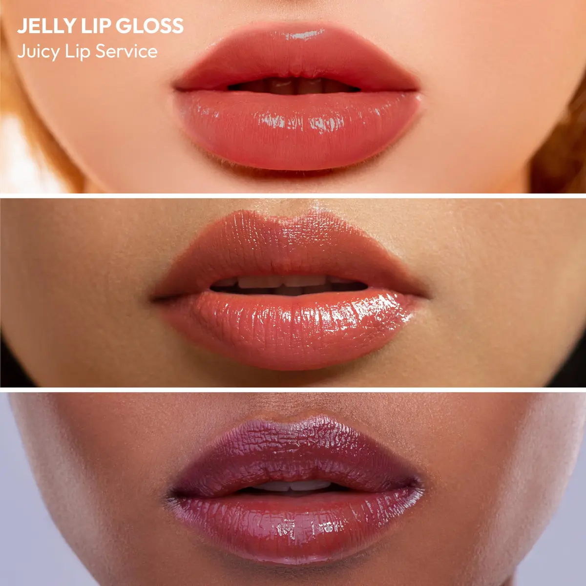 Ruby Kisses Jellylicious Lip Gloss 1 Count Juicy Lip Service | High-Shine, Non-Sticky Hydrating - view 4