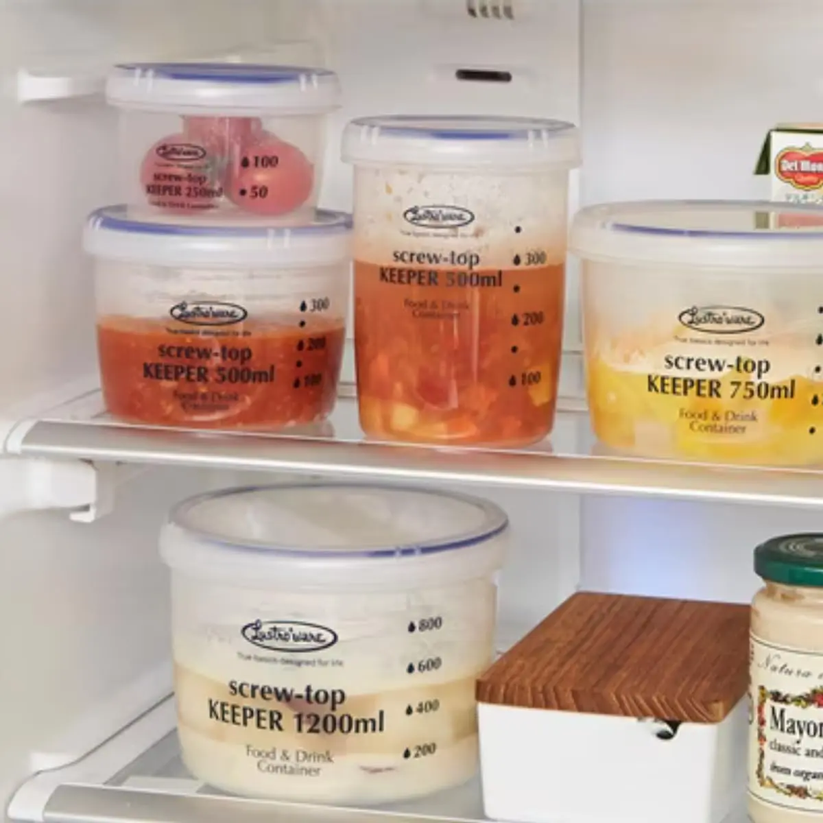 Lustroware Airtight Food Storage Container, 34 oz | BPA-Free, Microwave & Dishwasher Safe - view 6