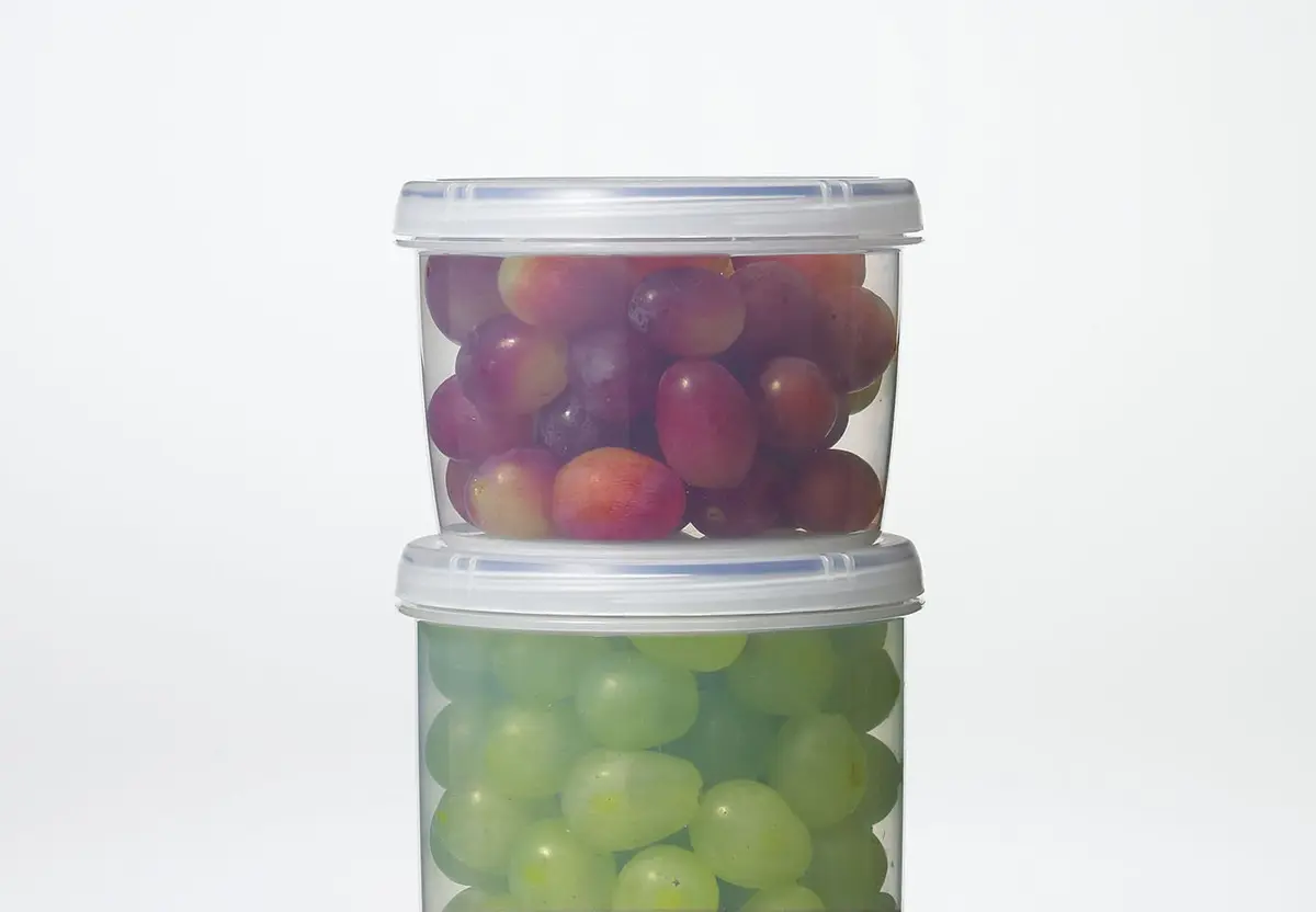 Lustroware Airtight Food Storage Container, Screw Lid, 25.5 oz, BPA Free | Round, Microwave & Dishwasher Safe - view 5
