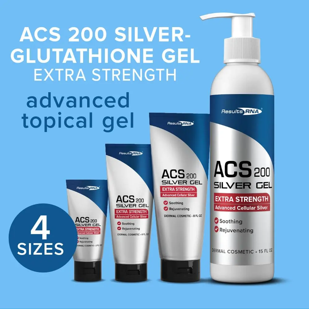 Results RNA ACS 200 Silver-Glutathione Gel 2 oz | Advanced Dermal Healing for All - view 7