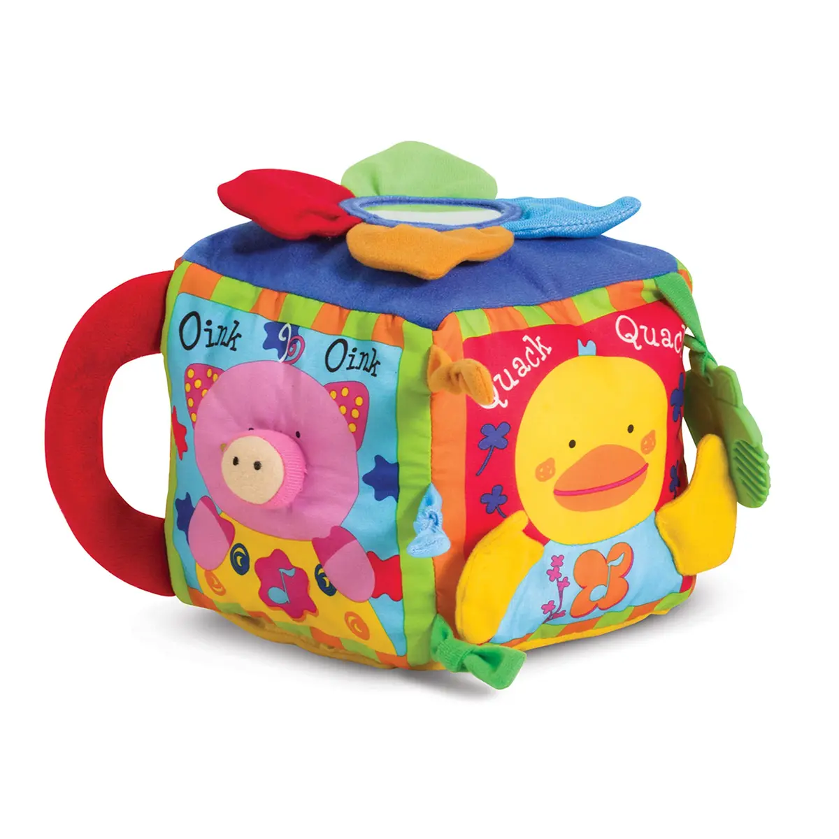Melissa & Doug Musical Farmyard Cube Educational Baby Toy | Animal Sounds & Melodies, Compact & Durable - main product image