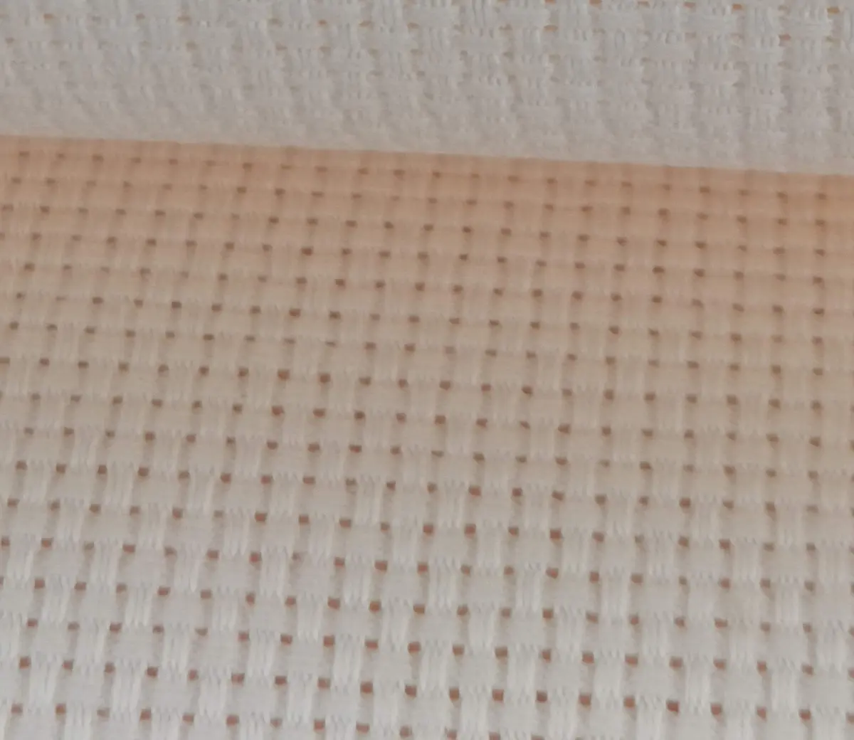 kate cross stitch Cream Counted Cotton Aida Cloth 11 Ct 147cm x 91cm (58" x 36") | Perfect for Cross Stitch Projects - view 4