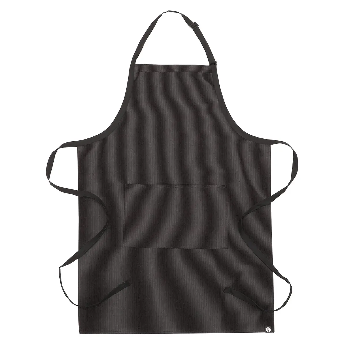 Chef Works Unisex Butcher Apron with Contrasting Ties | Pinstripe, One Size - view 5