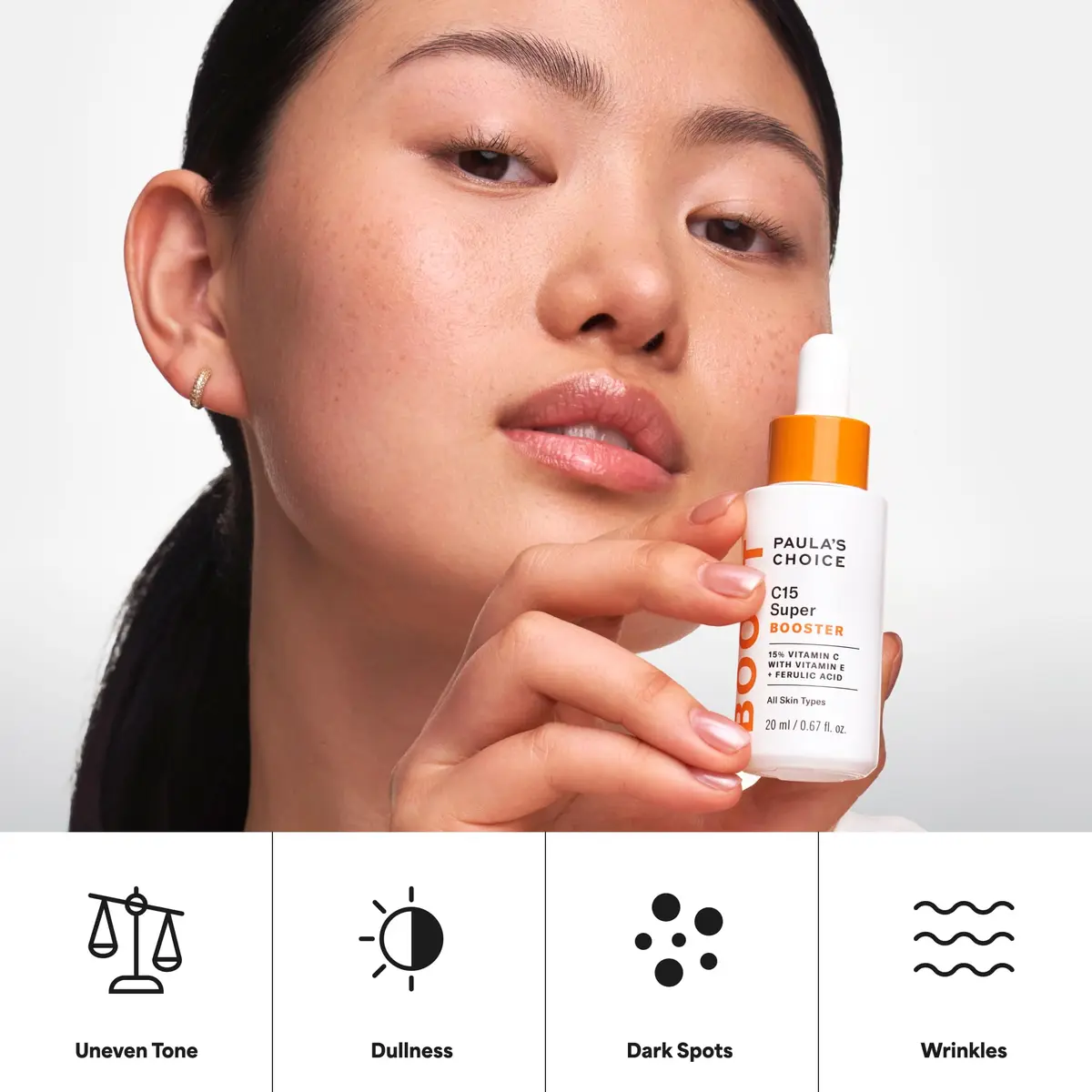 Paula's Choice C15 Super Booster Vitamin C Serum 20ml (0.67 Fl Oz) | Brightens Skin & Boosts Glow - view 8