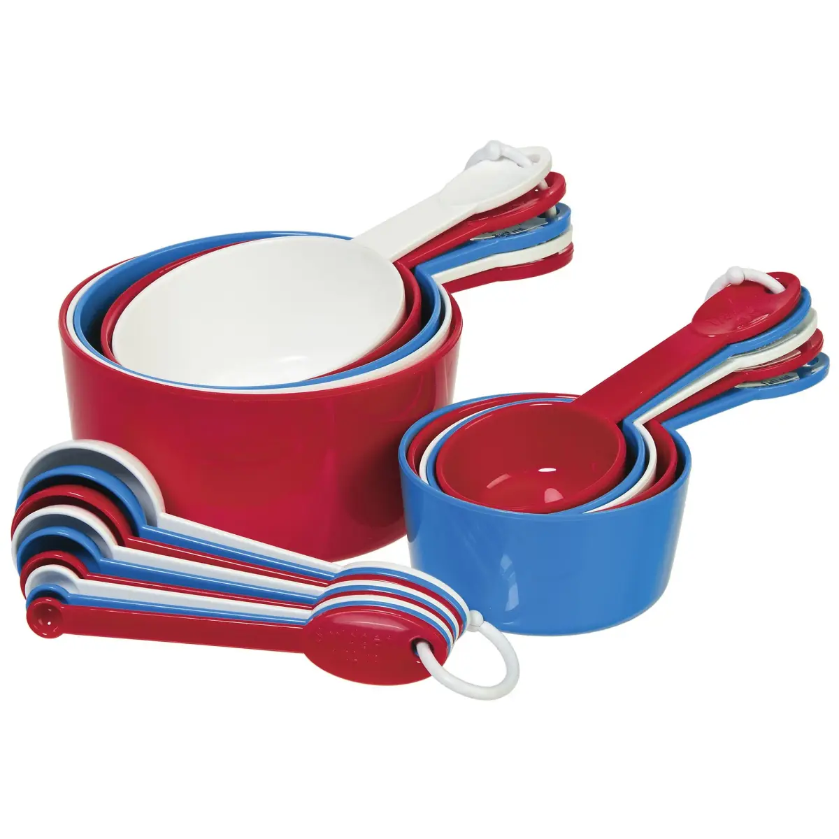 PrepWorks Ultimate 19-Piece Measuring Cup and Spoon Set 480ml (2 Cups) | Standard & Metric Markings for Baking - view 2