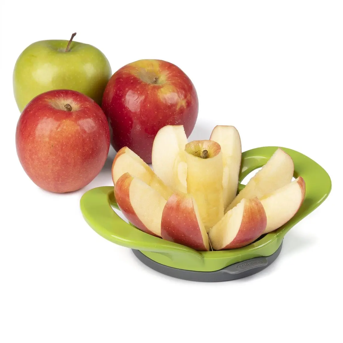 Progressive Apple Slicer and Corer with Safety Cover 8 Slices | Efficient Fruit Prep, Dishwasher Safe - main product image
