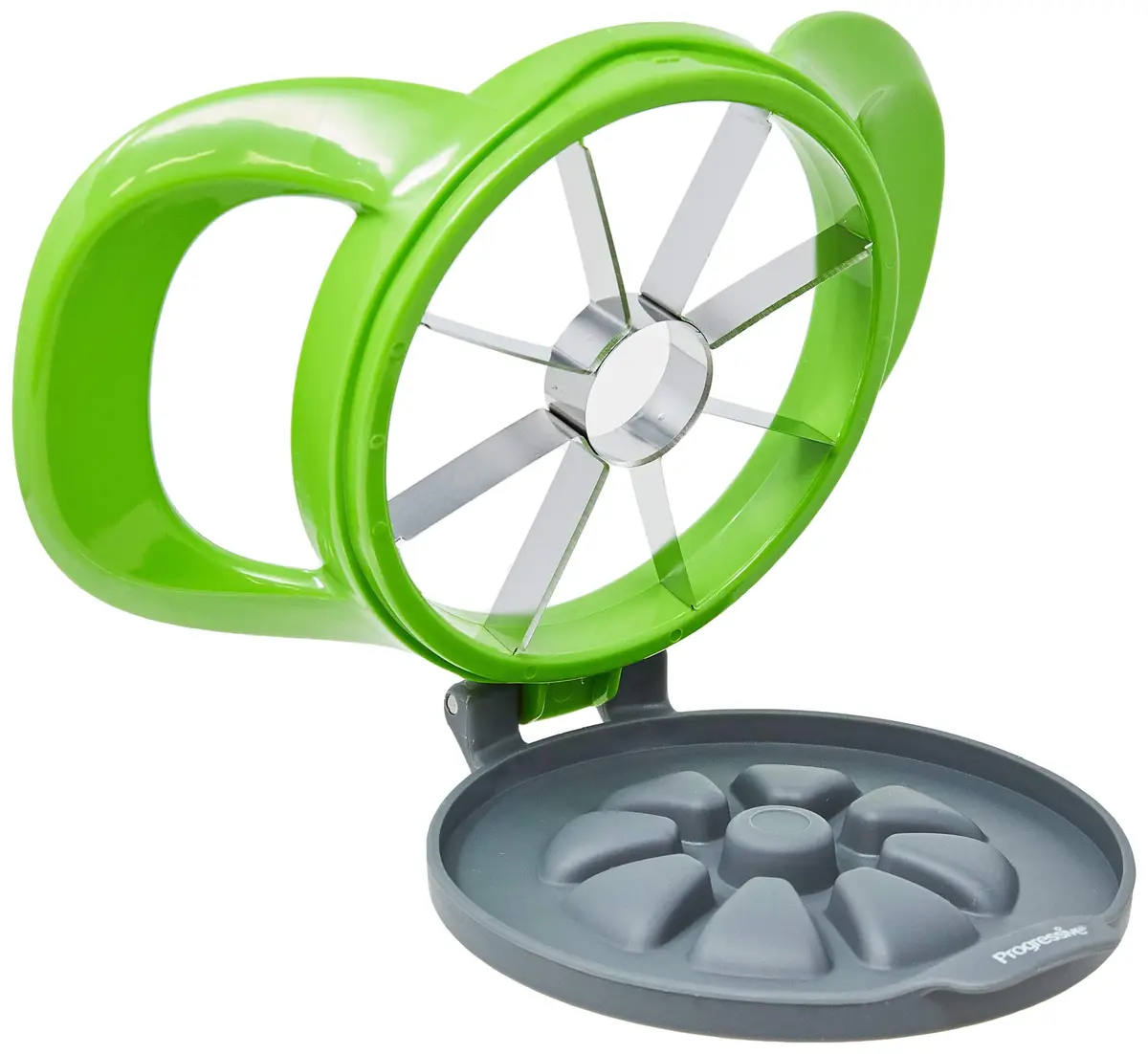 Progressive Apple Slicer and Corer with Safety Cover 8 Slices | Efficient Fruit Prep, Dishwasher Safe - view 2