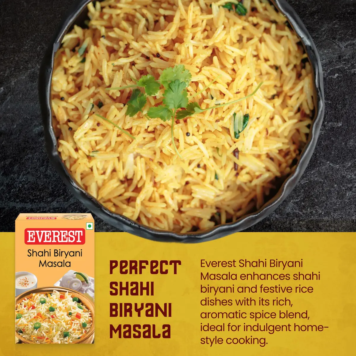 Everest Shahi Biryani Masala 50g (1.75oz) | Authentic Indian Spice Blend for Flavorful Biryani - view 5