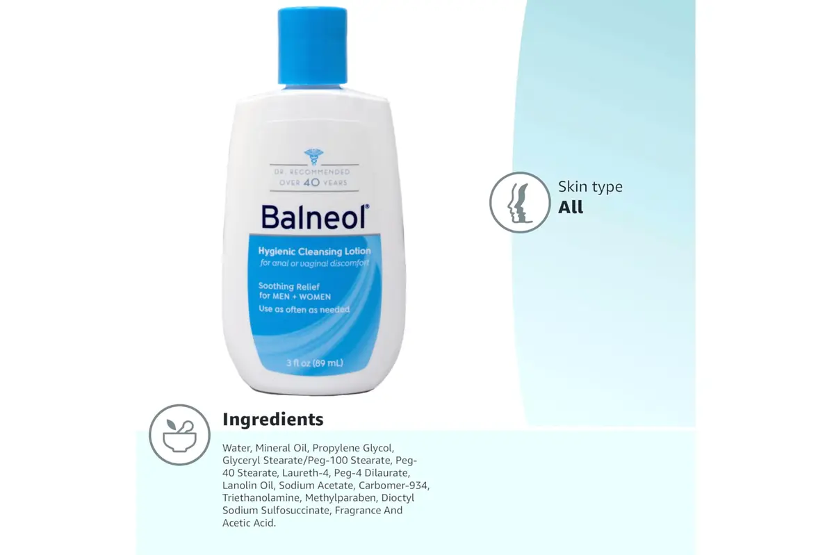 Balneol Hygienic Cleansing Lotion, 3.0 Oz (Pack of 4) | Soothing Relief for Sensitive Skin - view 5