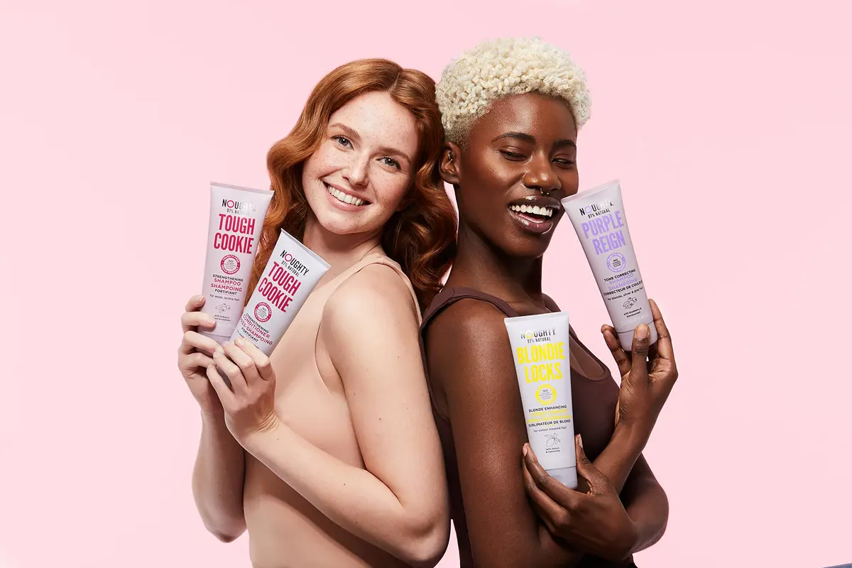 Noughty Blondie Locks Blonde Enhancing Shampoo 250 ml | Vegan, Natural, Sulfate-Free for Colored Hair - view 4