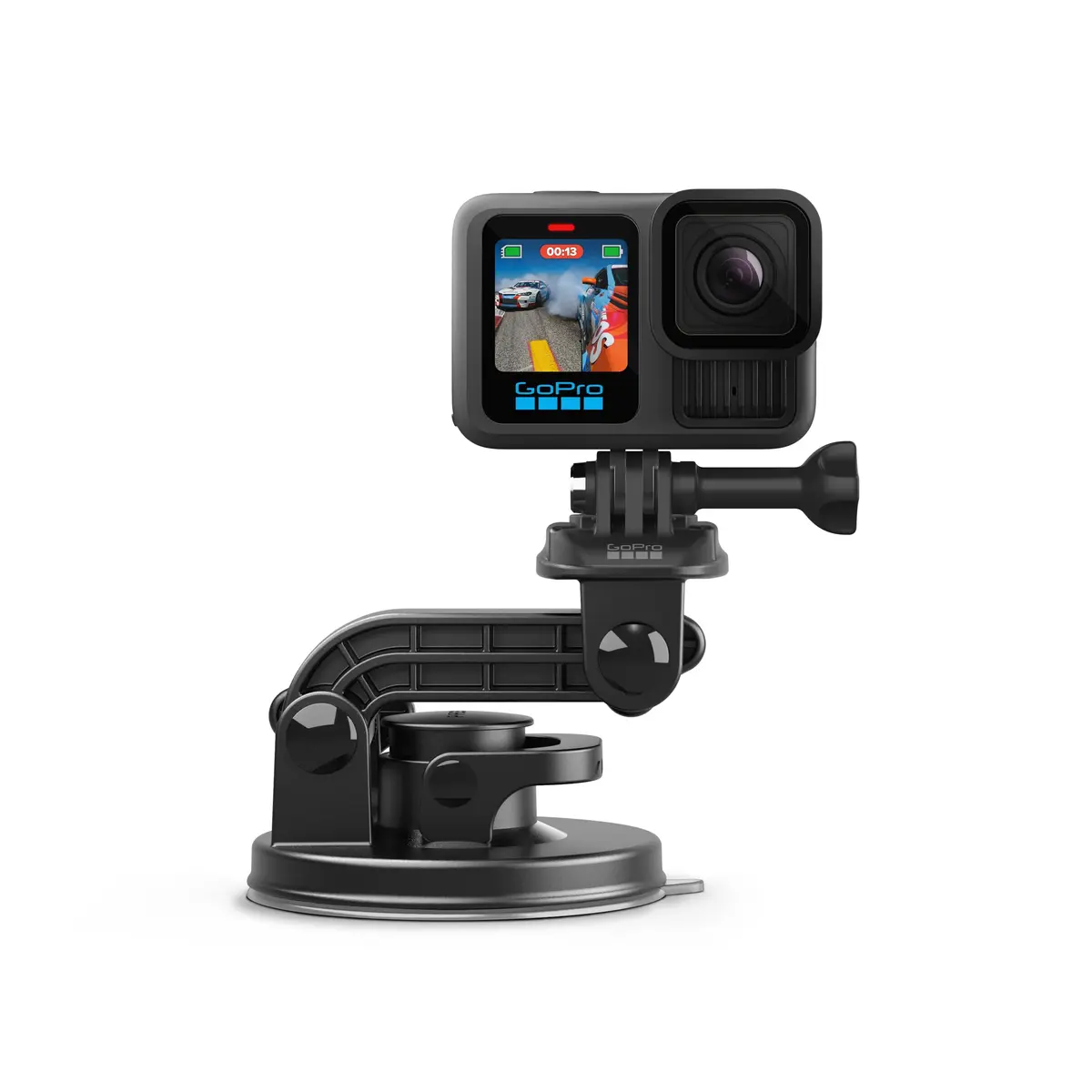 GoPro Suction Cup Mount (GoPro Official Mount), Black | Industrial-Strength Car & Bike Camera Mount - view 5