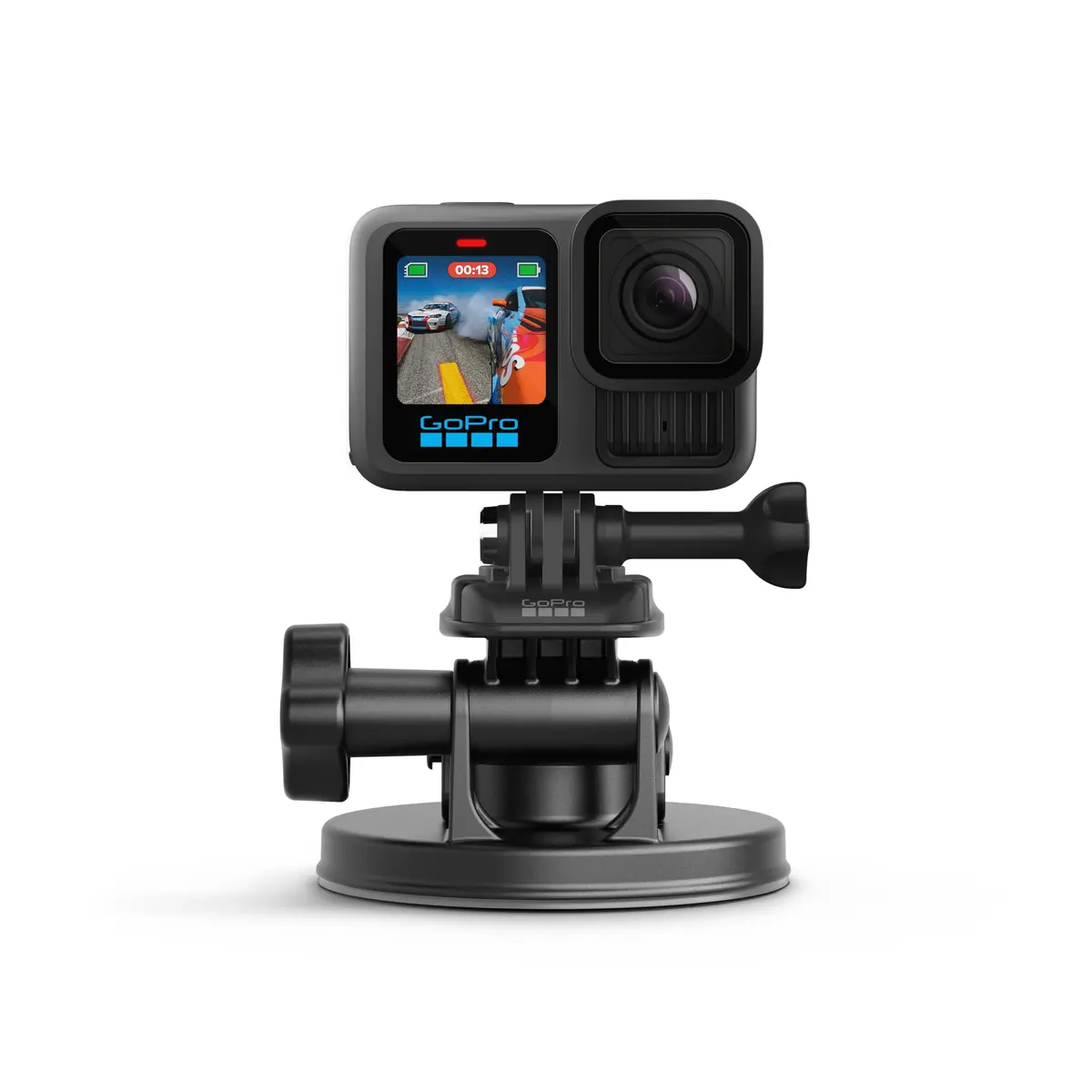 GoPro Suction Cup Mount (GoPro Official Mount), Black | Industrial-Strength Car & Bike Camera Mount - view 4