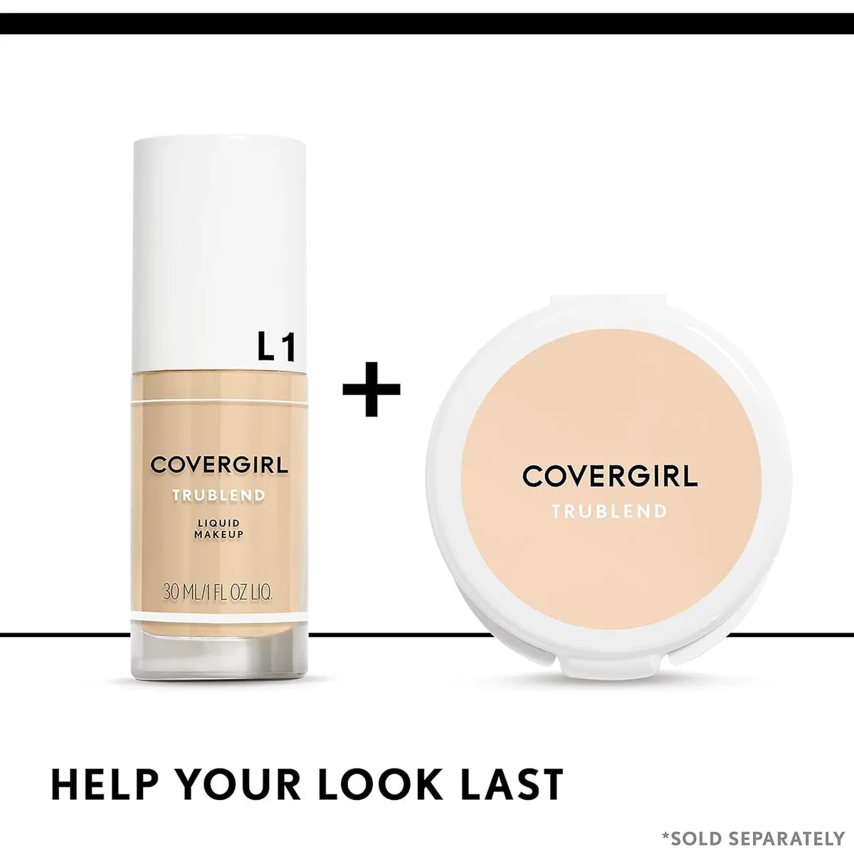 COVERGIRL truBLEND Liquid Foundation Perfect Beige 1 oz | Oil-Free, Seamless Match - view 7