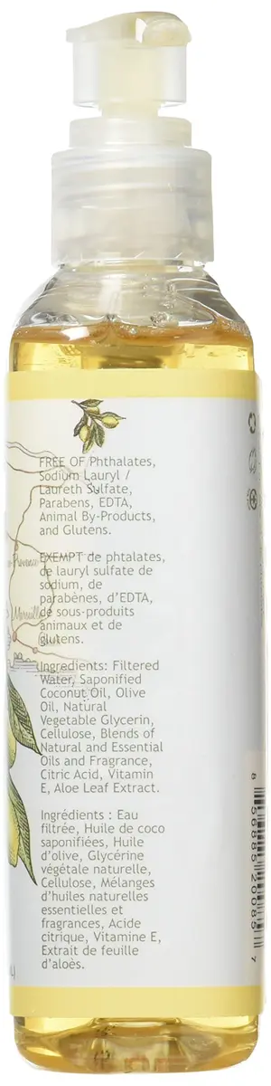 South Of France Liquid Soap, Lemon Verbena, 8 Fluid Ounce | Natural Hand Wash for All Skin Types - view 3