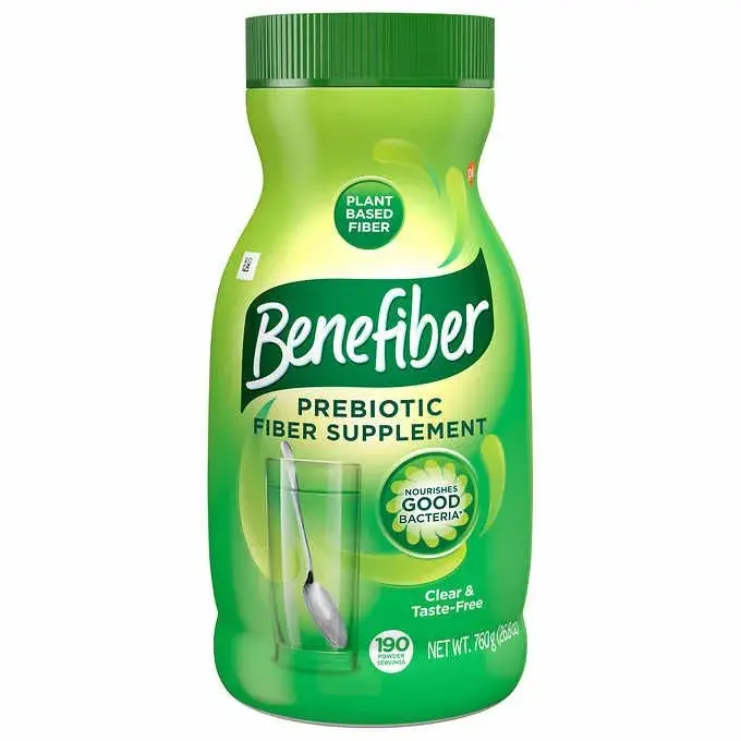 Benefiber Sugar Free Fiber Supplement Powder 722g (25.5 oz) | 190 Servings, Unflavored, Gluten-Free - main product image