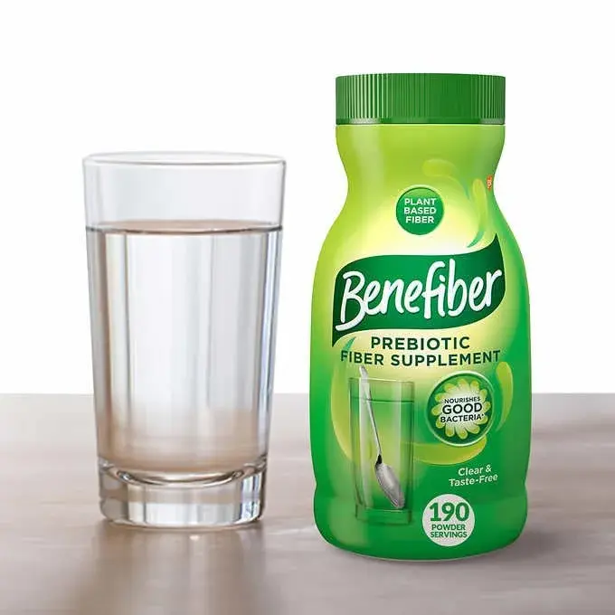 Benefiber Sugar Free Fiber Supplement Powder 722g (25.5 oz) | 190 Servings, Unflavored, Gluten-Free - view 2