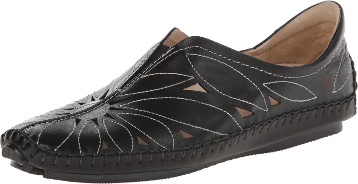 PIKOLINOS Jerez 578-7399 Women's Slip-On Moccasins - Premium Calfskin Leather - Removable Cushioned Insole, Elastic Fit, Lightweight Comfort (70-120 chars) - main product image