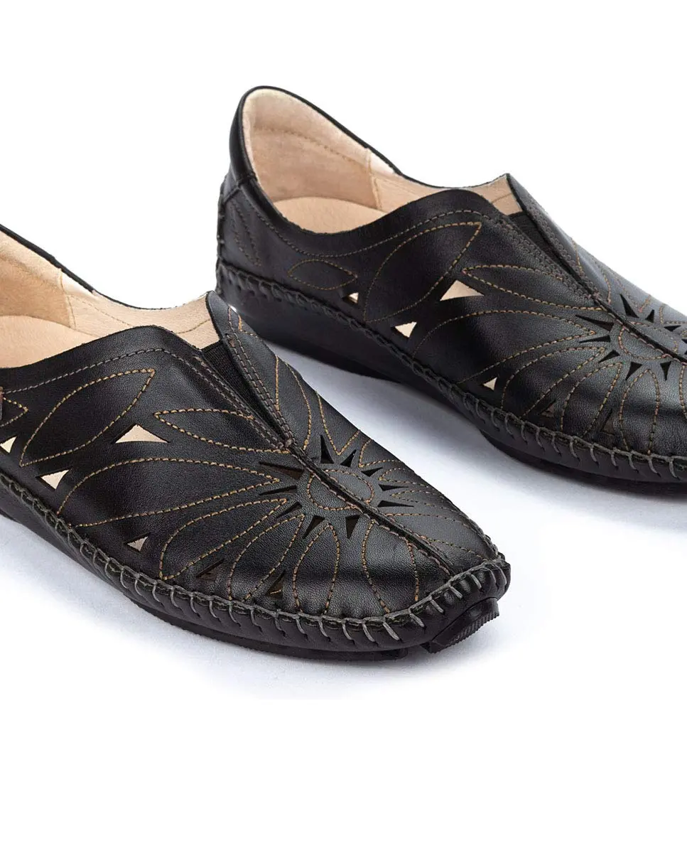 PIKOLINOS Jerez 578-7399 Women's Slip-On Moccasins - Premium Calfskin Leather - Removable Cushioned Insole, Elastic Fit, Lightweight Comfort (70-120 chars) - view 6