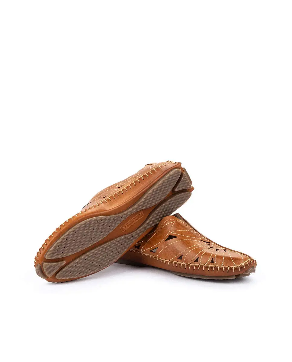 PIKOLINOS Jerez 578-7399 Women's Slip-On Moccasins - Premium Calfskin Leather - Removable Cushioned Insole, Elastic Fit, Lightweight Comfort (70-120c) - view 5