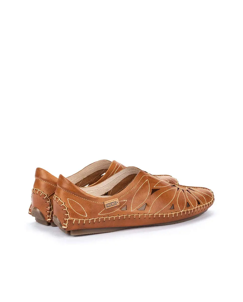 PIKOLINOS Jerez 578-7399 Women's Slip-On Moccasins - Premium Calfskin Leather - Removable Cushioned Insole, Elastic Fit, Lightweight Comfort (70-120 chars) - view 4