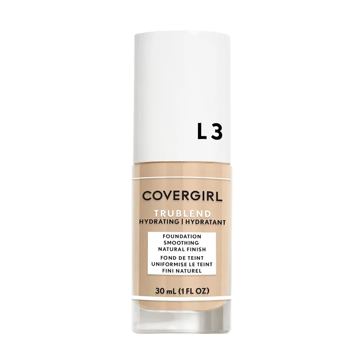 COVERGIRL Trublend Liquid Makeup Natural Ivory 1 Fl Oz | Flawless, Natural Finish for All Skin Types - main product image