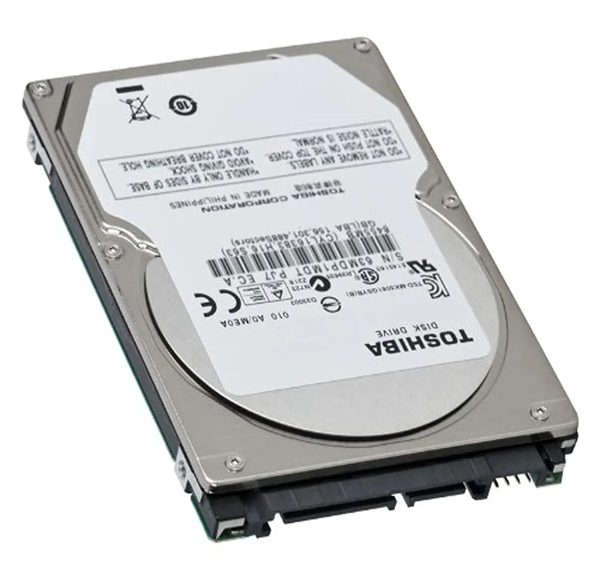 TOSHIBA 500 GB 2.5" Internal Bare/OEM Hard Drive | Slim 7mm SATA HDD for Data Storage - main product image