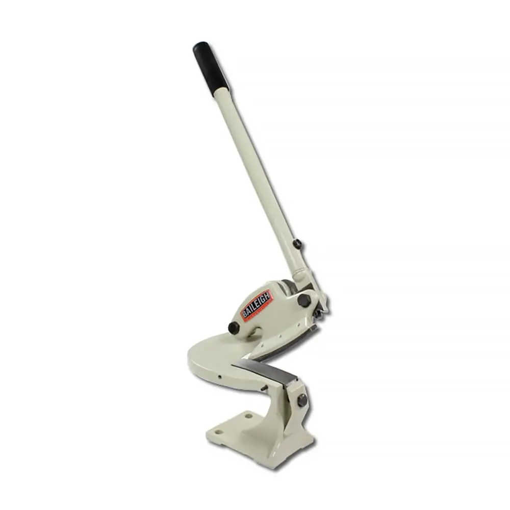 Baileigh Throatless Shear 14-Gauge Steel | Curved Blade, 4-1/4" (MPS-1) - main product image