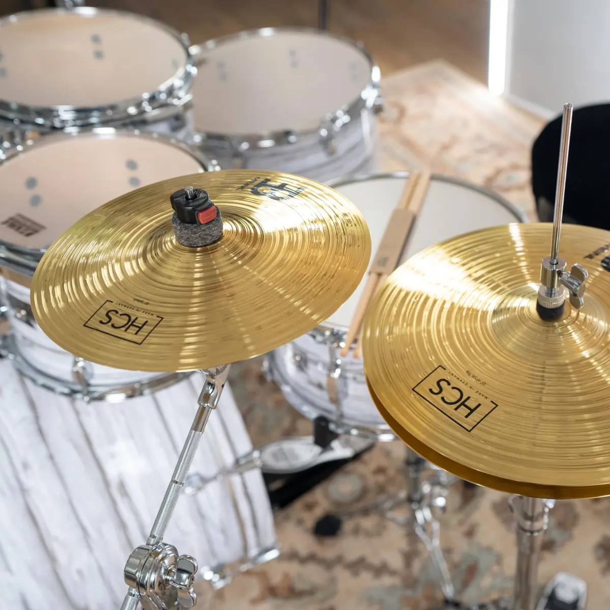 Meinl Percussion HCS Cymbals Box Set 13"/14"/10" | German Brass, Beginner Friendly (120 chars) - view 6
