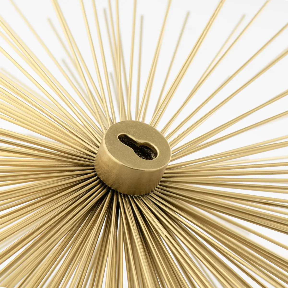 Torre & Tagus Spike Metal Starburst 6" Wall Decor | Handmade Gold Contemporary Accent - view 5