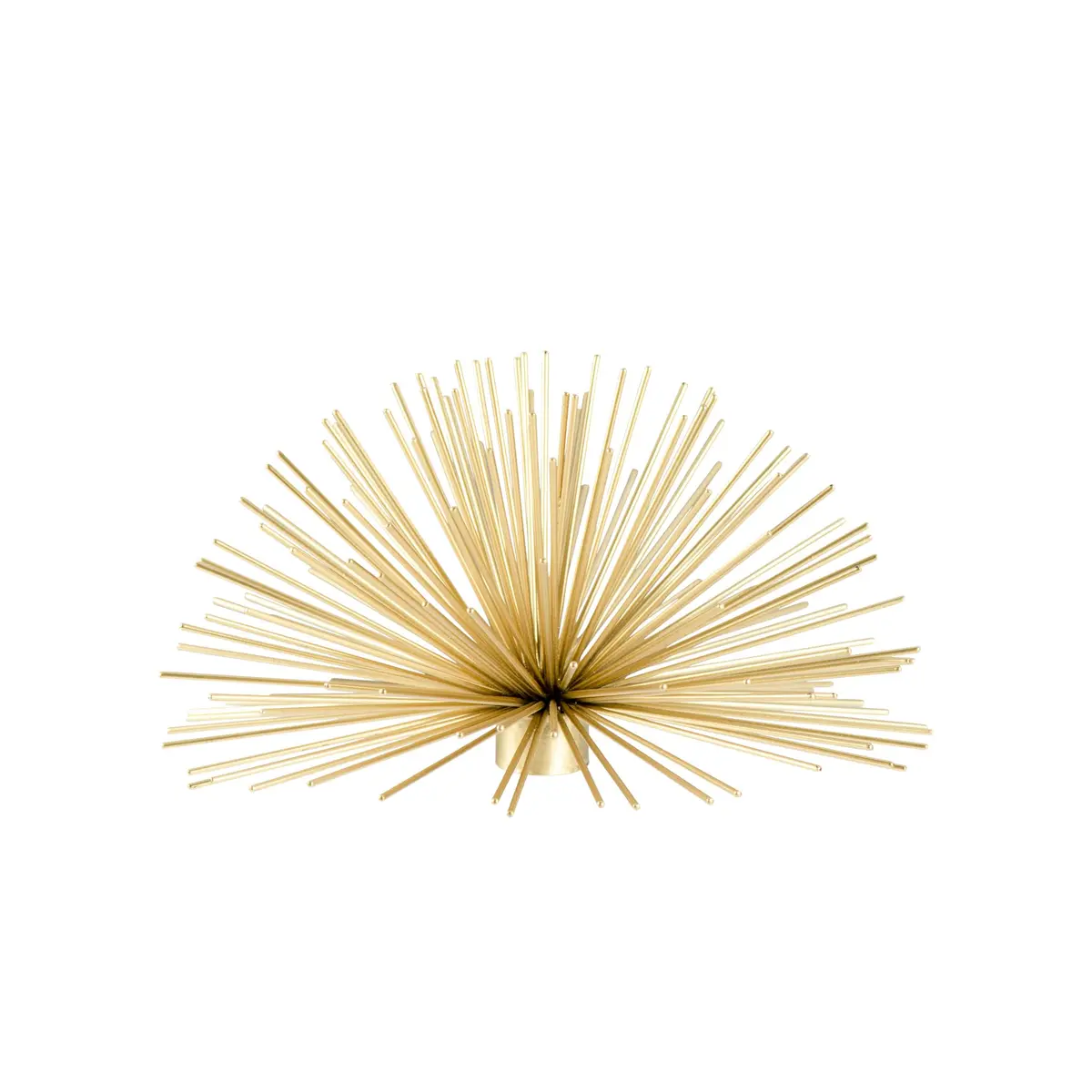Torre & Tagus Spike Metal Starburst 6" Wall Decor | Handmade Gold Contemporary Accent - view 7