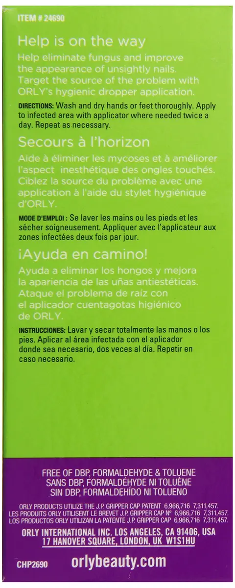Orly Fungus MD Nail Treatment 18ml (0.6 Fl Oz) | Professional Salon Formula for Cuticle Care - view 3