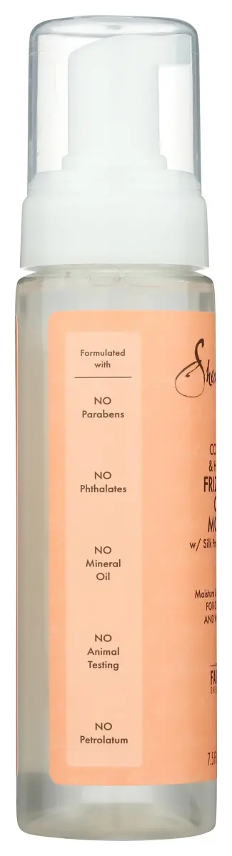 Shea Moisture Coconut & Hibiscus Curl Mousse 222ml (7.5 Fl Oz) | Enhances Curl Memory & Controls Frizz - view 4
