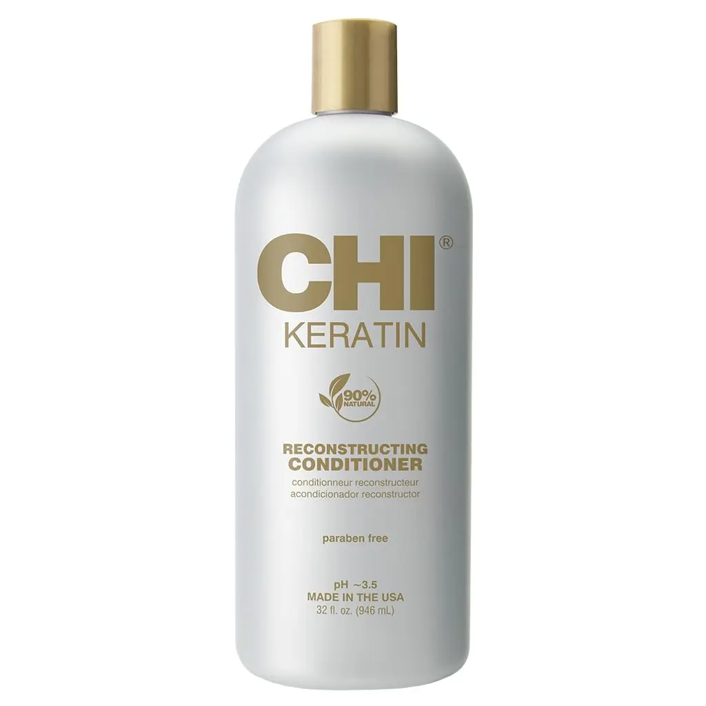 CHI Keratin Reconstructing Conditioner, Delivers Healthier Hair, 32 Oz - main product image