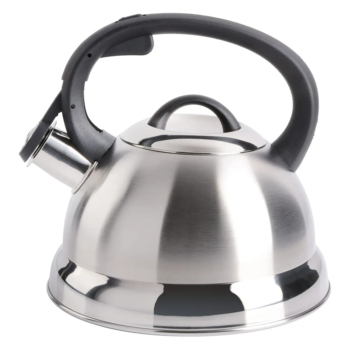 Mr. Coffee Flintshire 1.75-Quart Stainless Steel Whistling Tea Kettle – Brushed Satin Finish Stove-Top Kettle for Boiling Water - view 6