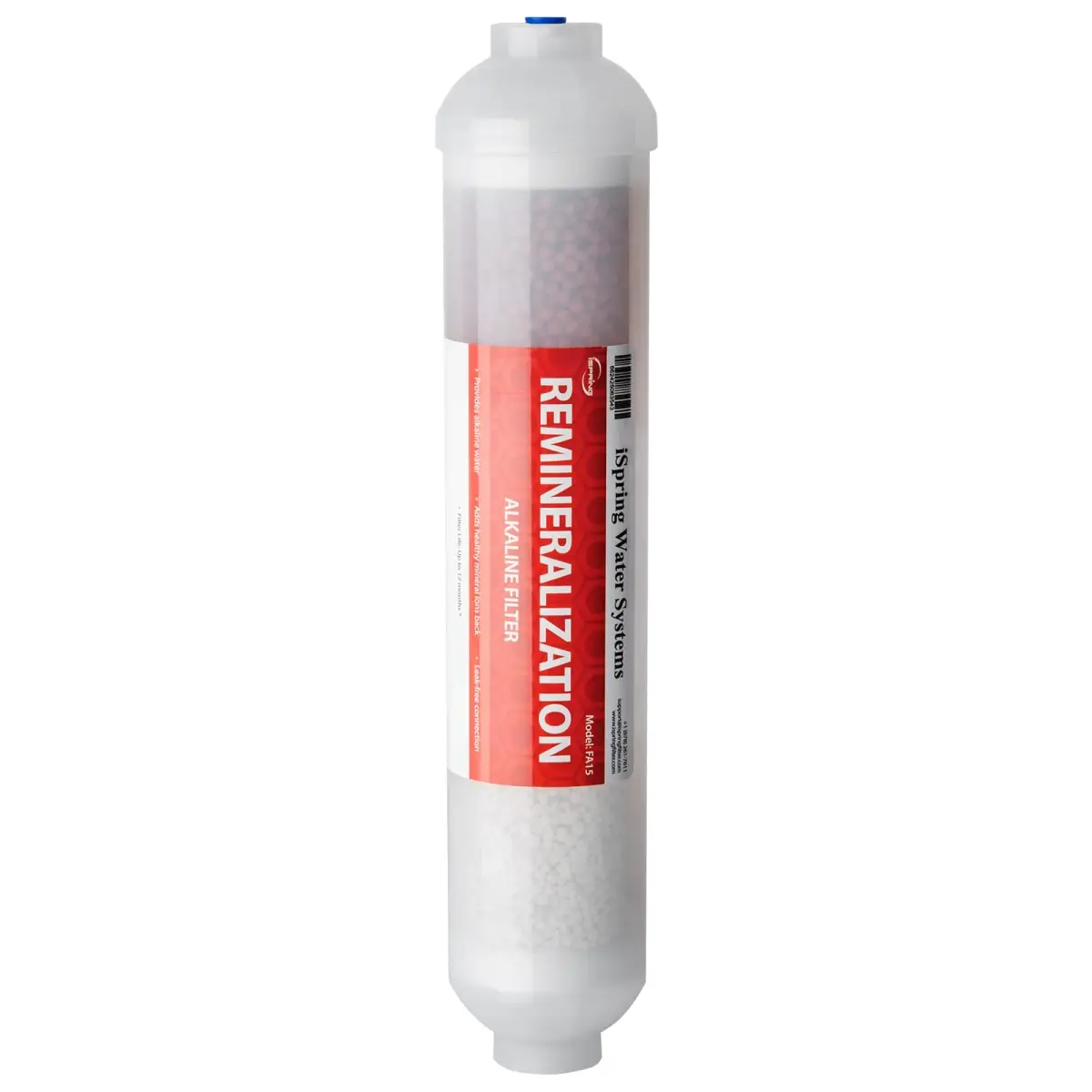 iSpring FA15 Alkaline Water Filter Cartridge 156 g (5.5 oz) | NSF Certified pH Balance & Mineral Restoration - main product image