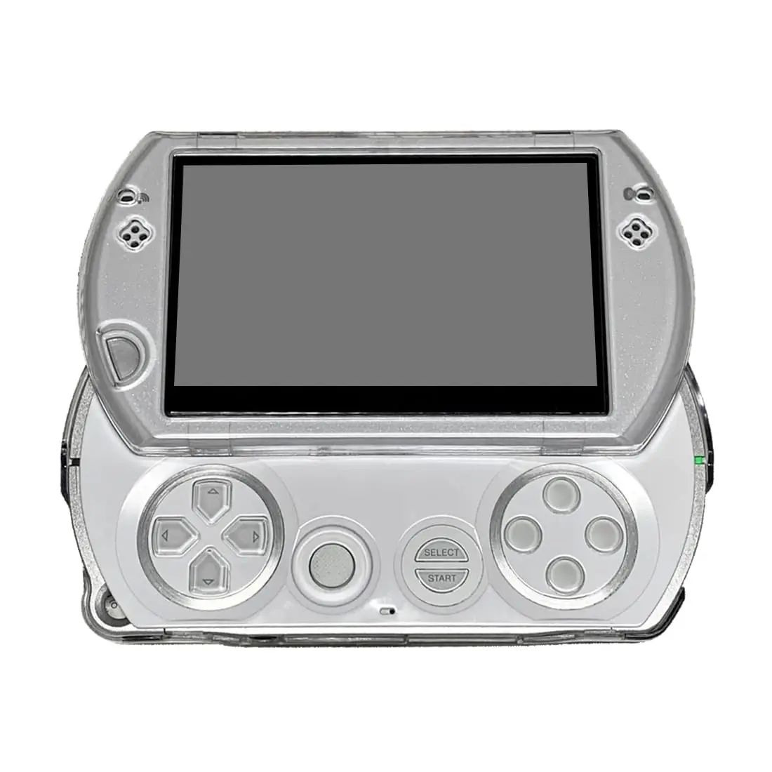 OSTENT Clear Crystal Hard Case Cover Skin for Sony PSP Go | Protects Against Scratches & Dust - view 5