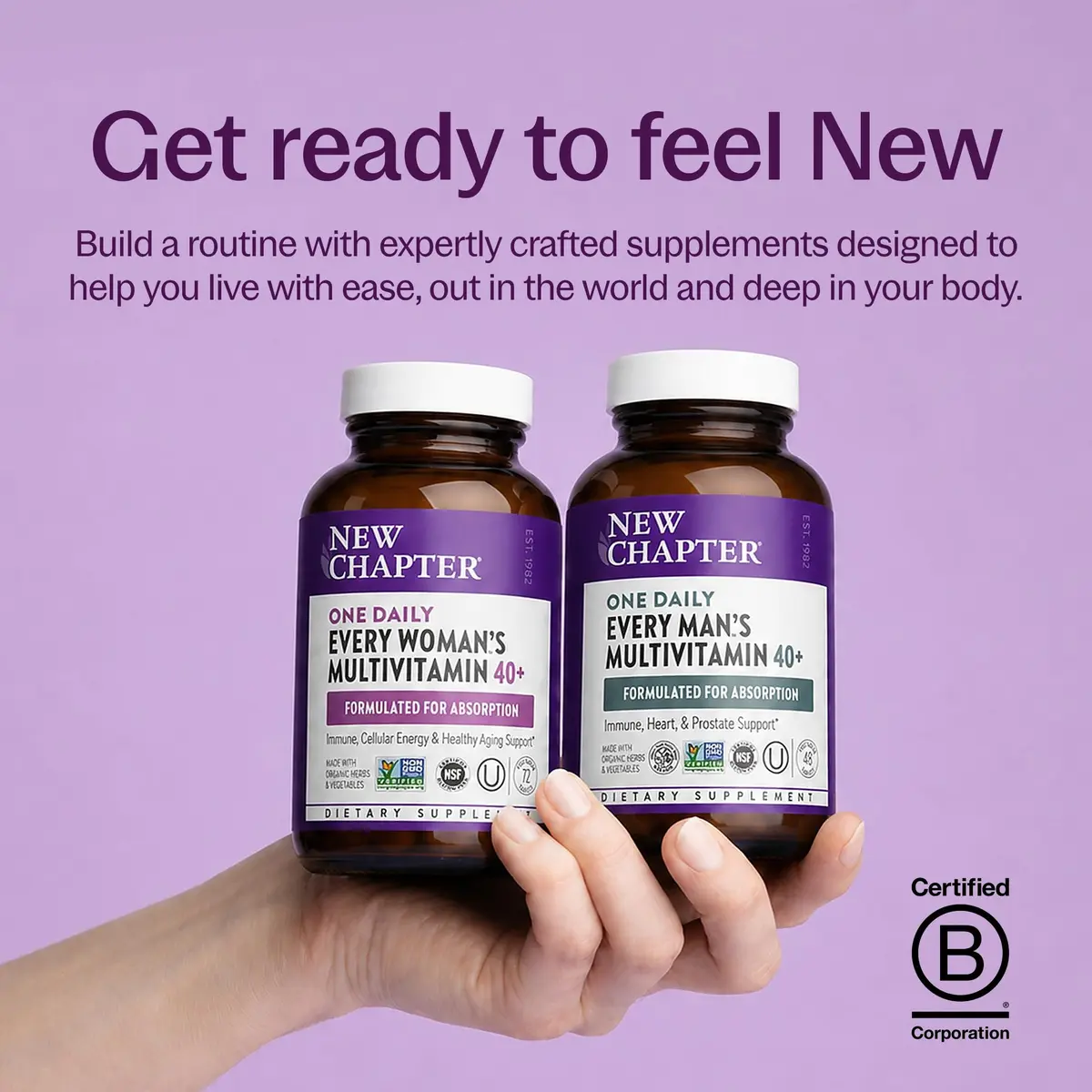 New Chapter Every Woman's One Daily 40+ Multivitamin 96 Tablets | Supports Immune & Bone Health - view 8