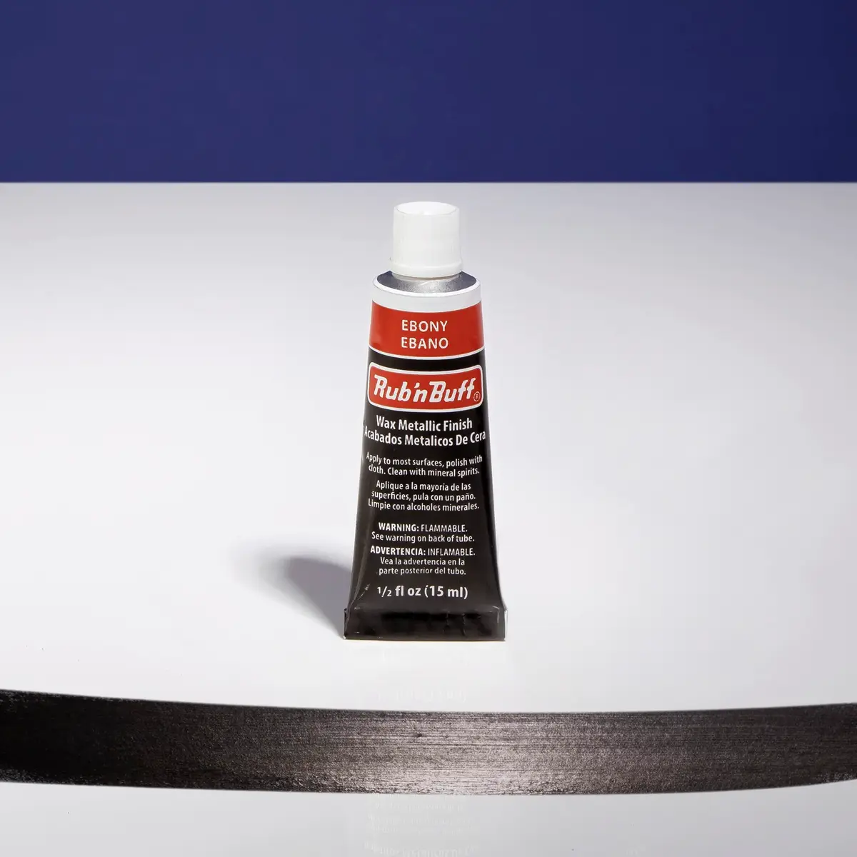 AMACO Rub n Buff Wax Metallic Finish Ebony | Versatile Gilding Wax for Furniture & Crafts - view 2